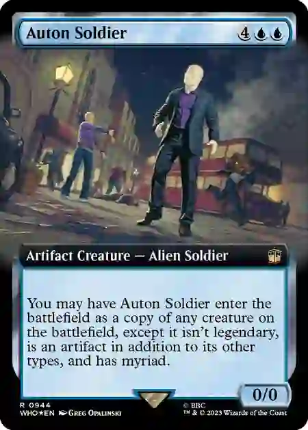 Auton Soldier (Extended Surge Foil)